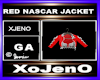 RED NASCAR JACKET