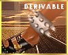[LW]Spike Anklet L MESH