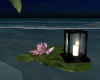 Water Lilly w/Lamp