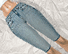 Dark Washed Capris