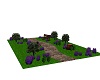 Small lavender garden 