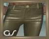 GS Golden Leather Pants