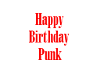 Happy Birthday Punk