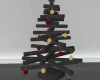 Wood Xmas Tree Decor