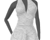 Retro dress white