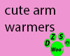 cute arm warmers