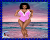 *D* Pink Swimsuit