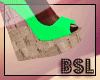 BsL - Wedge Heel Grn