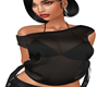 Sheer Summer Blouse BLK