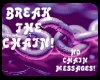 Break The Chain Sticker