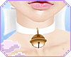 ø White bell collar