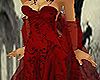Scarlet Beaded Gown