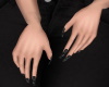 Black Camo Nails
