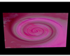 Pink Swirl Wall