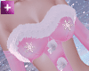 pinky fur dress