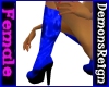 Blue Flame Boots