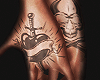 perfect hand tatts