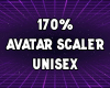 X. AVATAR SCALER 170%