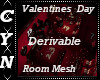 Valentine Derivable Room