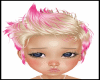 BABY PINK TIP BLOND HAIR