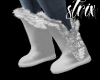 qSS! Snow Boot White Fur