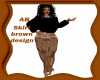 AB Skirt long brown