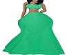 XXL Elegance Green Dress