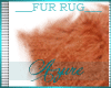 *A* Orange Fur Rug