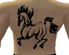 Horse Back Tattoo