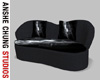[ACS] BLACK COUCH