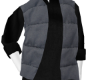 Black Shirt w/Vest