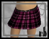 [rb] Pink Plaid Belted