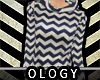 (O) Zig-Zag Print Hoodie