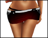 Leather Biker Mini Skirt