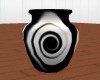 TBz  - B/W Swirl Vase