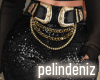 [P] Dimple black pants