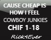CAUSE CHEAP S HOW I FEEL