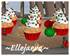 Christmas Cupcake Decor