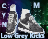 Low Grey Kicks M