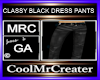 CLASSY BLACK DRESS PANTS