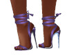 Tied Up Heels - Lilac