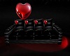 Vday Black Couch