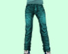 Teal jeans (M)/SP