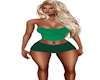 green skirt