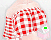 Red Gingham Top