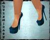 ^AZ^Blue Heels-NO Bow