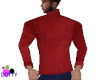red turtleneck sweater