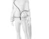 white addon jacket M