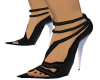 {BE} Blk Chrome heels
