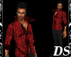 {DS}CASUAL RED SHIRT